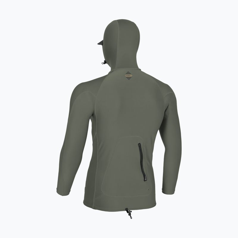 Longsleeve do pływania męski O'Neill Hyperfreak Skins Rash Guard Hooded chimera/chimera 2