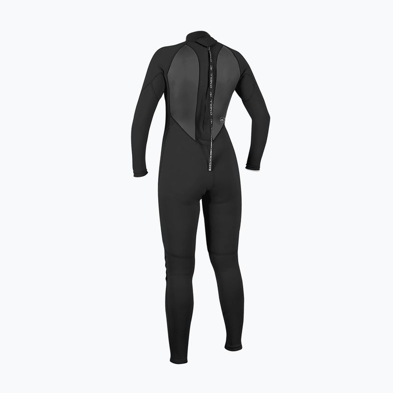 Pianka do pływania damska O'Neill Reactor-2 3/2 Back Zip Full J18 black/black 2