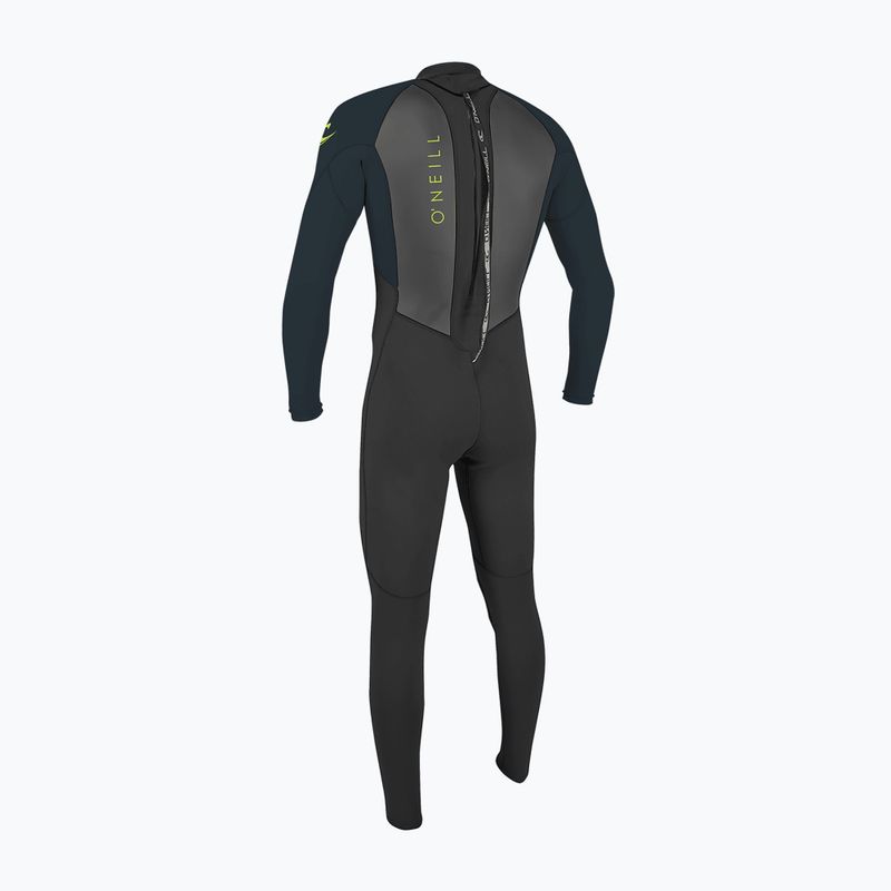 Pianka do pływania dziecięca O'Neill Youth Reactor-2 3/2 Back Zip Full black/slate 2