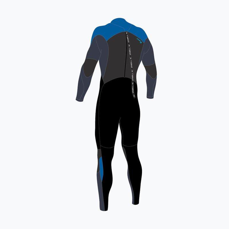 Pianka do pływania dziecięca O'Neill Youth Epic 4/3 mm Back Zip Full black/slate/bali blue 2