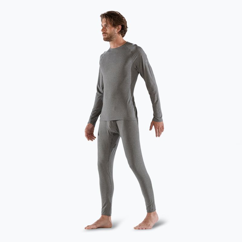 Bluza termoaktywna męska Surfanic Bodyfit Crewneck charcoal 2