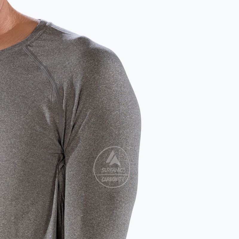 Bluza termoaktywna męska Surfanic Bodyfit Crewneck charcoal 9