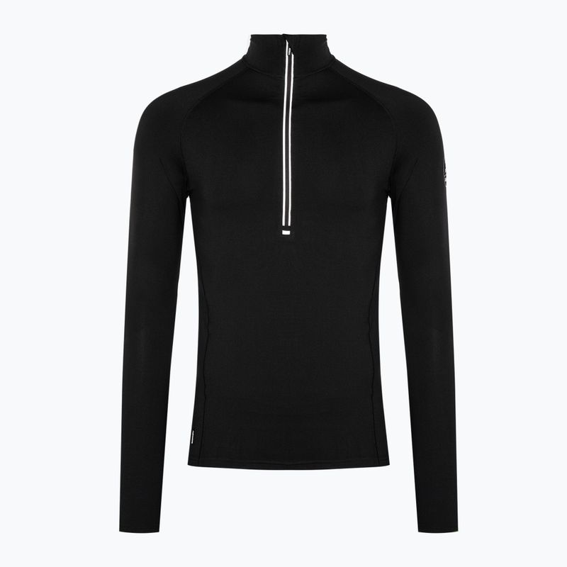 Bluza termoaktywna męska Surfanic Bodyfit Zip Neck black 4