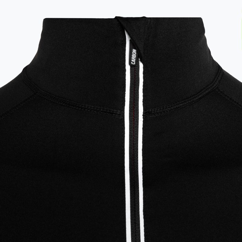 Bluza termoaktywna męska Surfanic Bodyfit Zip Neck black 6