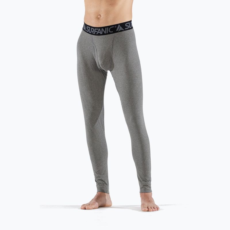 Spodnie termoaktywne męskie Surfanic Bodyfit Long John charcoal