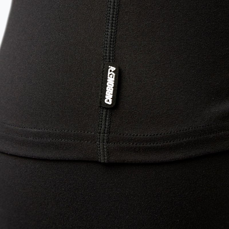 Longsleeve termoaktywny damski Surfanic Cozy Zip Neck black 7