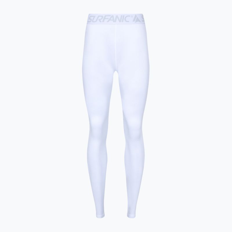 Spodnie termoaktywne damskie Surfanic Cozy Long John white 4