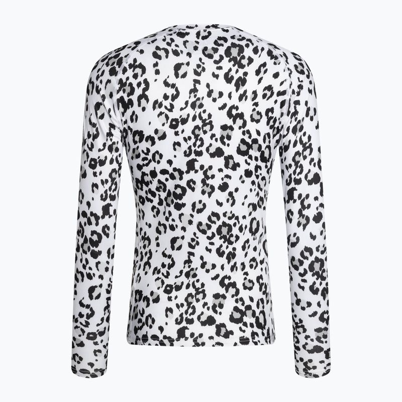 Longsleeve termoaktywny damski Surfanic Cozy Limited Edition Crew Neck snow leopard 5