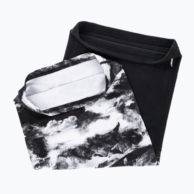 Komin Surfanic Polar Plus Neck Warmer white out print 7