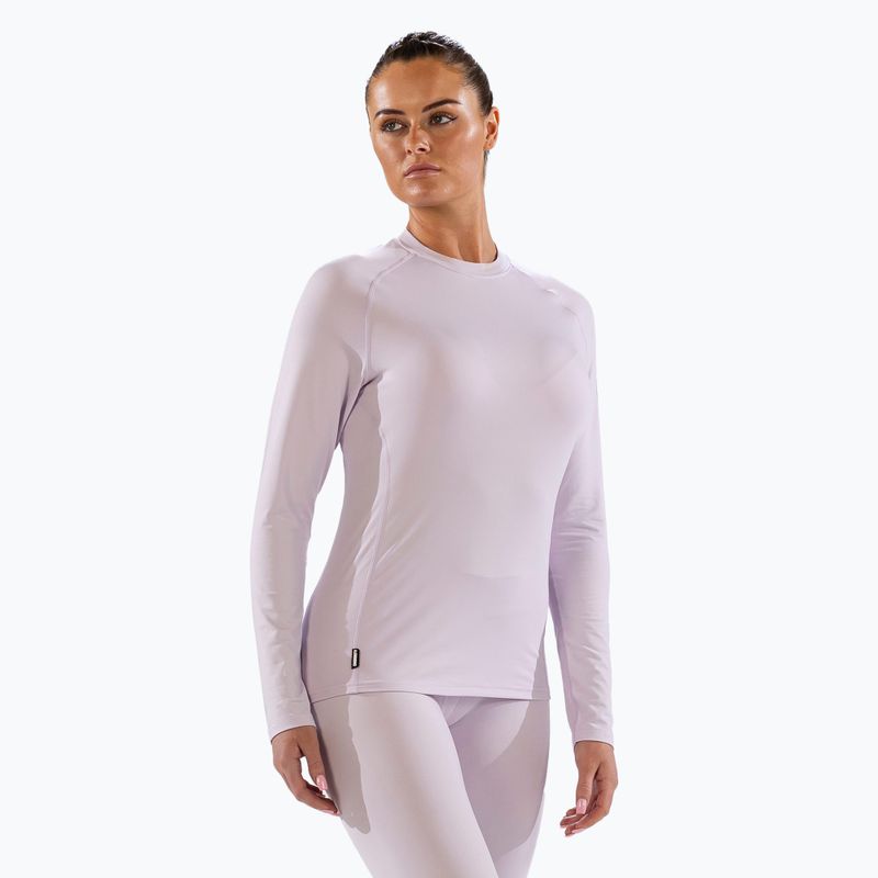 Bluza termoaktywna damska Surfanic Cozy Crewneck icey lilac 5