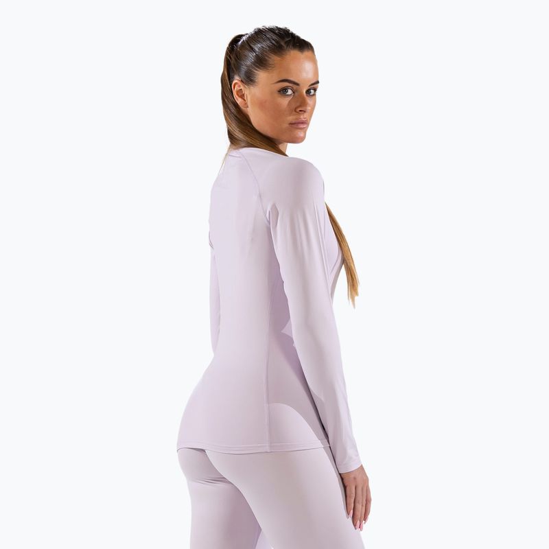 Bluza termoaktywna damska Surfanic Cozy Crewneck icey lilac 6