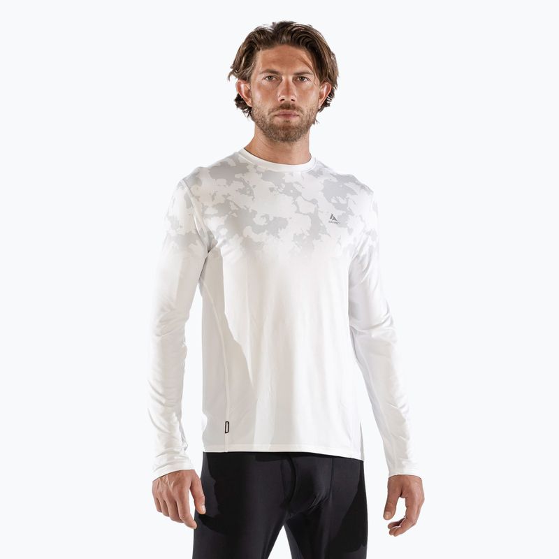 Bluza termoaktywna męska Surfanic Bodyfit CarbonDri Limited Edition Crew Neck optic white 5