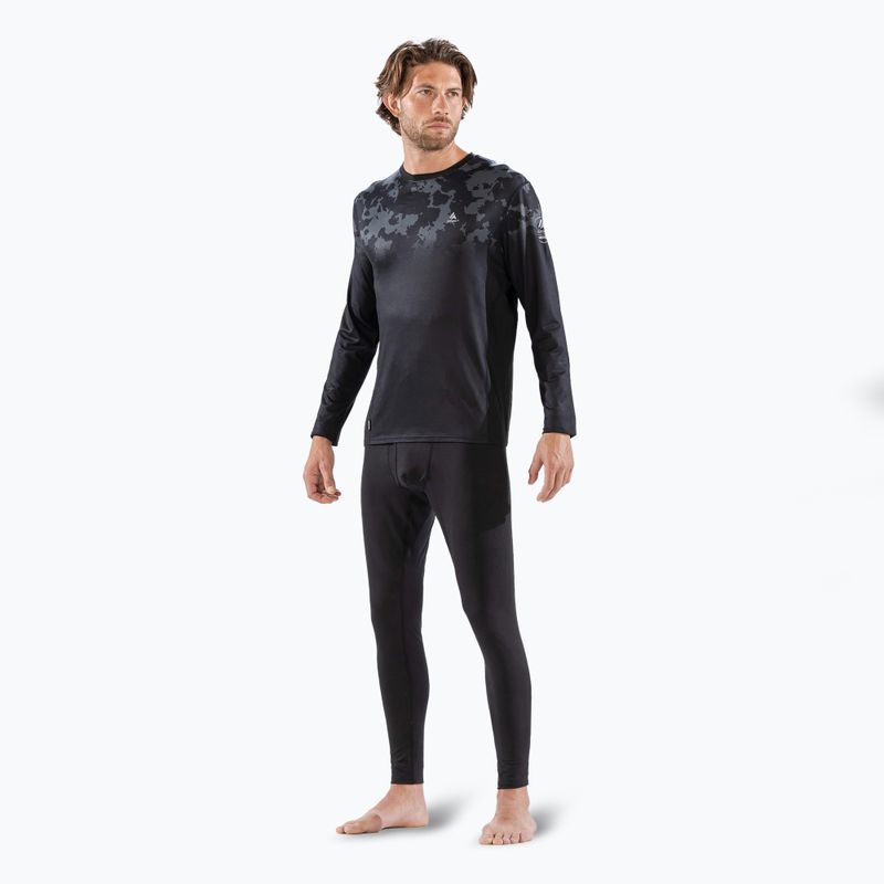 Longsleeve termoaktywny męski Surfanic Bodyfit CarbonDri Limited Edition Crew Neck black 5