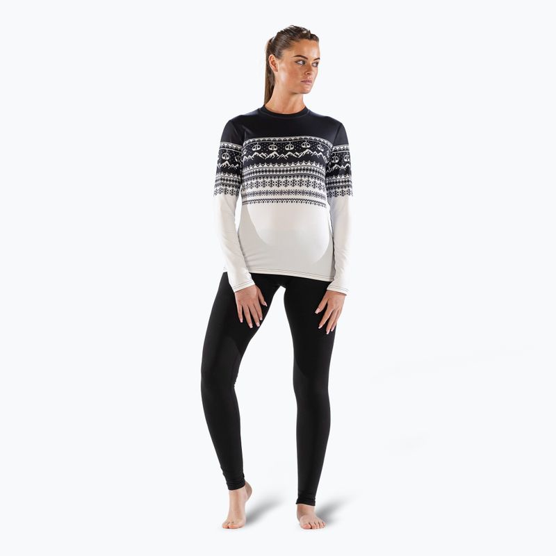 Bluza termoaktywna damska Surfanic Cozy CarbonDri Limited Edition Crew Neck black 2