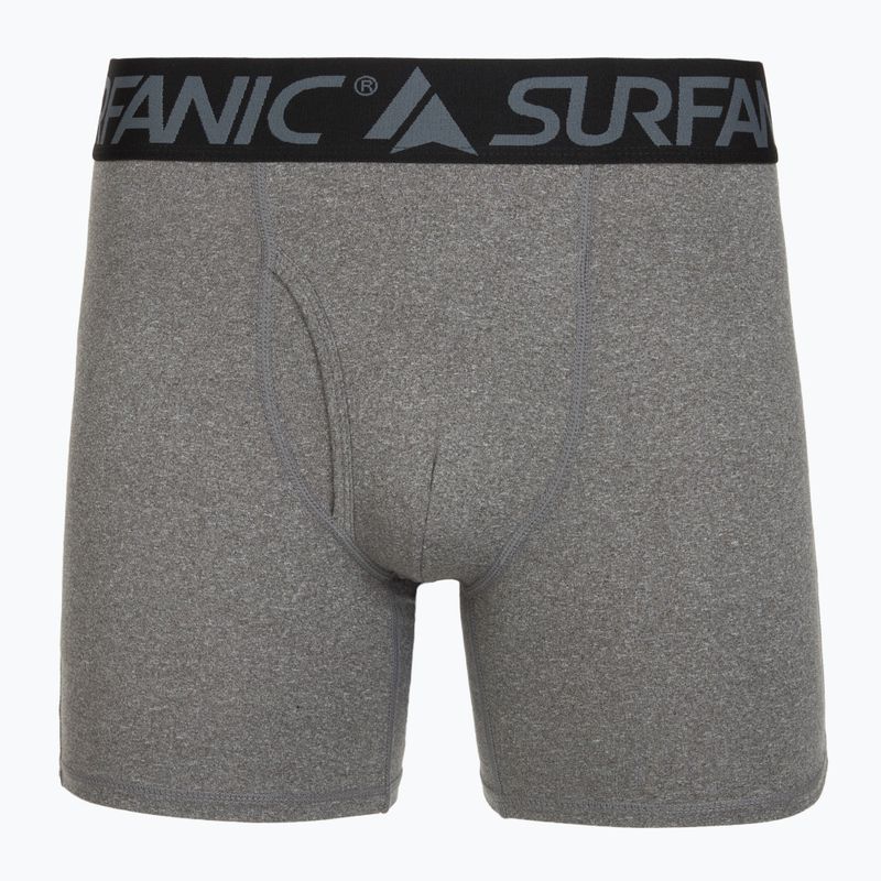 Bokserki termoaktywne męskie Surfanic Carbondri 3 pary black/grey/khaki 2