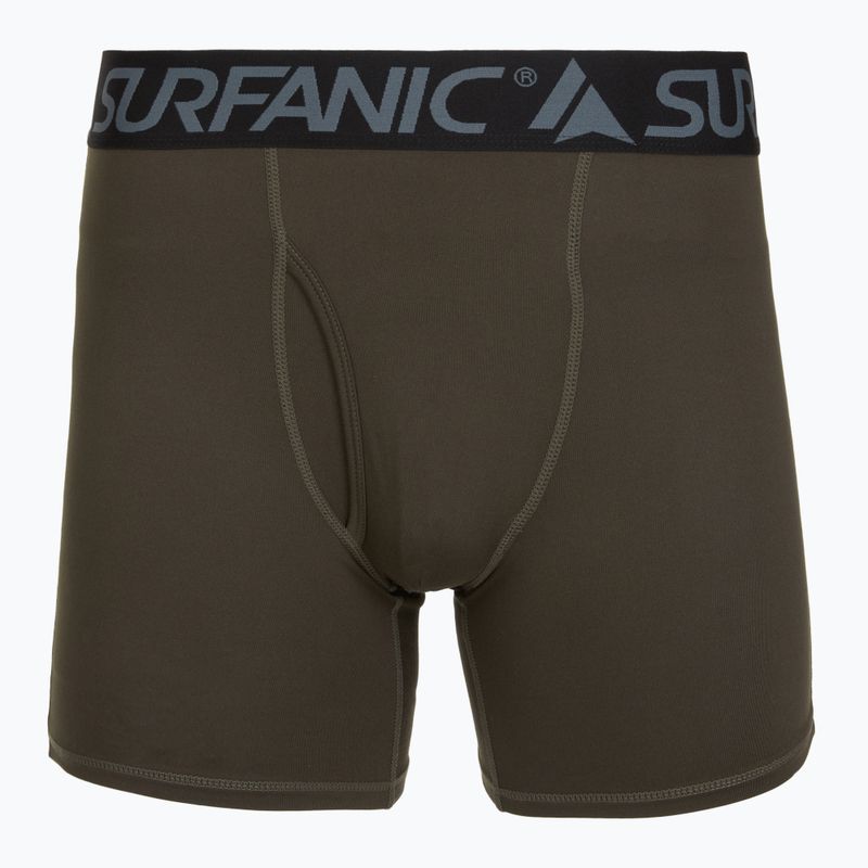 Bokserki termoaktywne męskie Surfanic Carbondri 3 pary black/grey/khaki 6