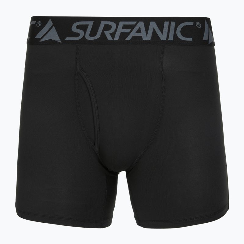 Bokserki termoaktywne męskie Surfanic Carbondri 3 pary black/grey/khaki 7