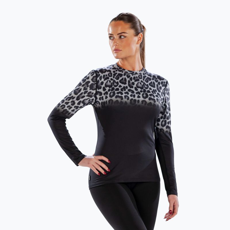 Bluza termoaktywna damska Surfanic Cozy CarbonDri Limited Edition Crew Neck black 5