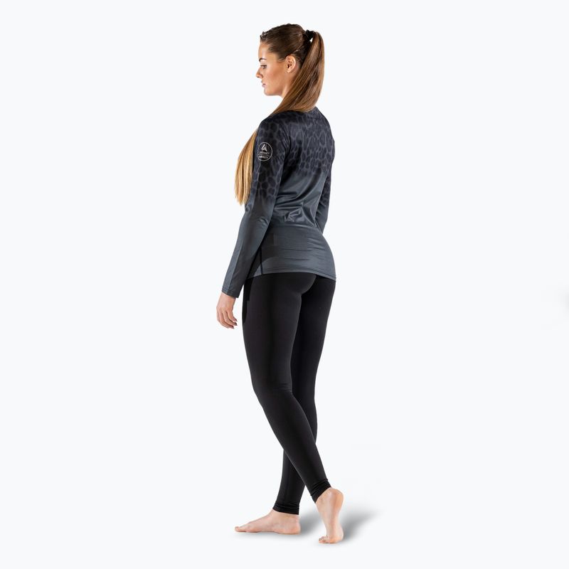 Bluza termoaktywna damska Surfanic Cozy CarbonDri Limited Edition Crew Neck jet black 8