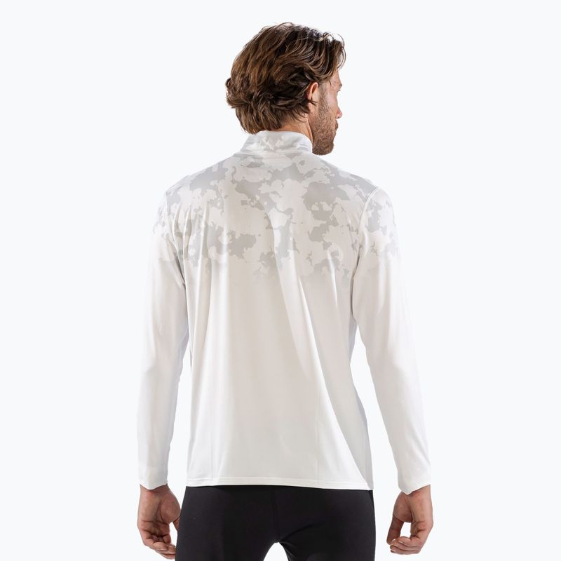 Longsleeve termoaktywny męski Surfanic Bodyfit CarbonDri Limited Edition Zip Neck optic white 3