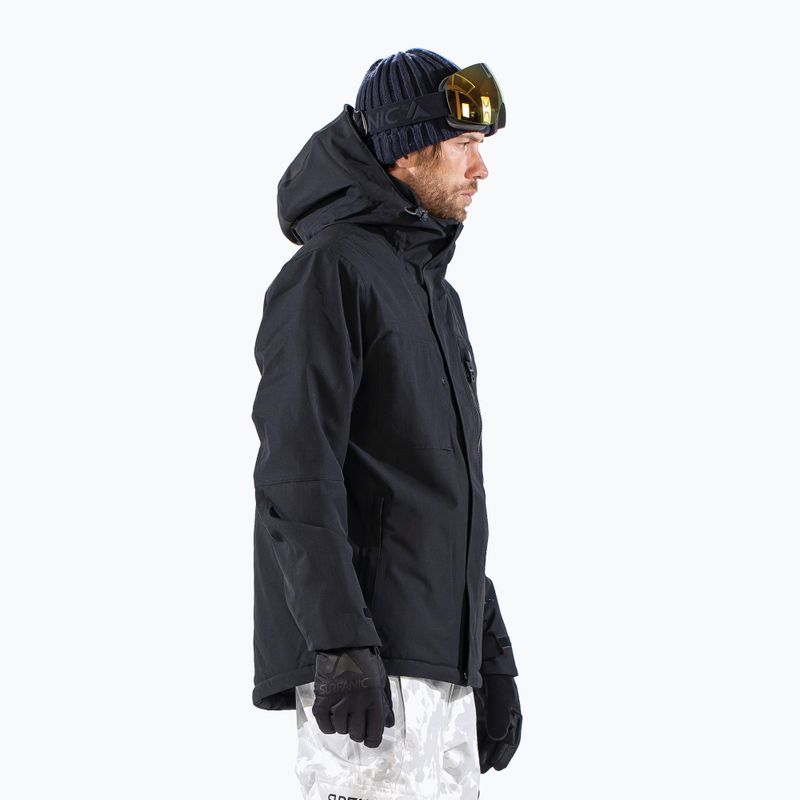 Kurtka snowboardowa męska Surfanic Avalanche black 5