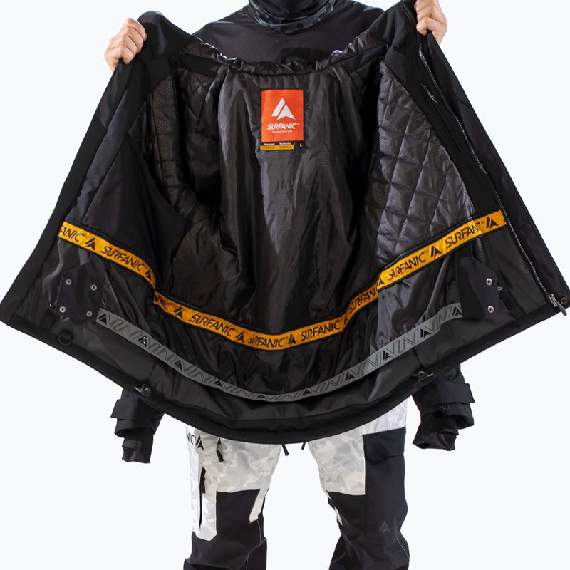 Kurtka snowboardowa męska Surfanic Avalanche black 12