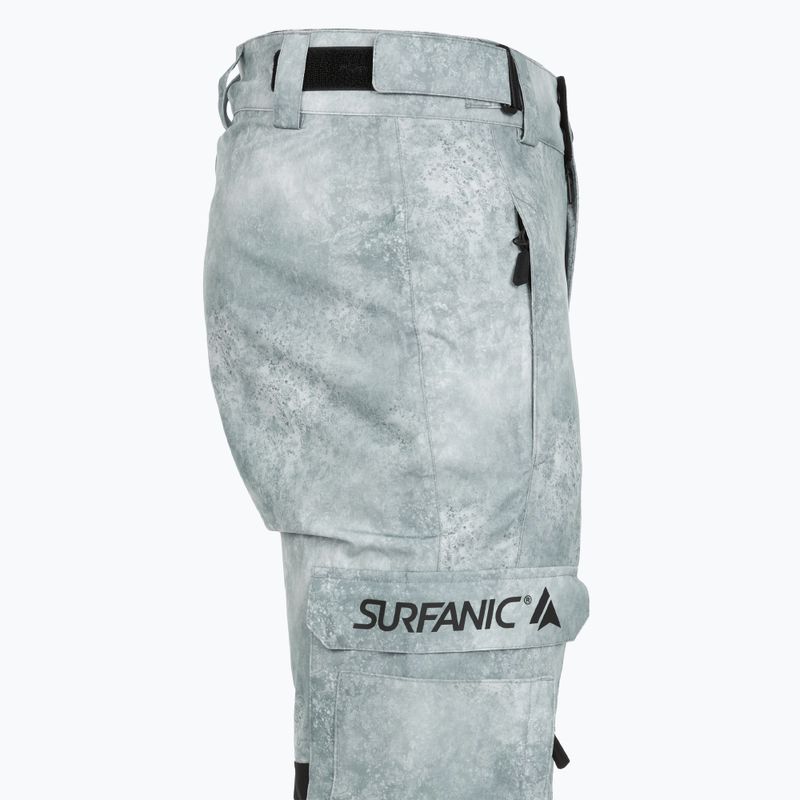 Spodnie snowboardowe męskie Surfanic Tactical Concrete grey 11