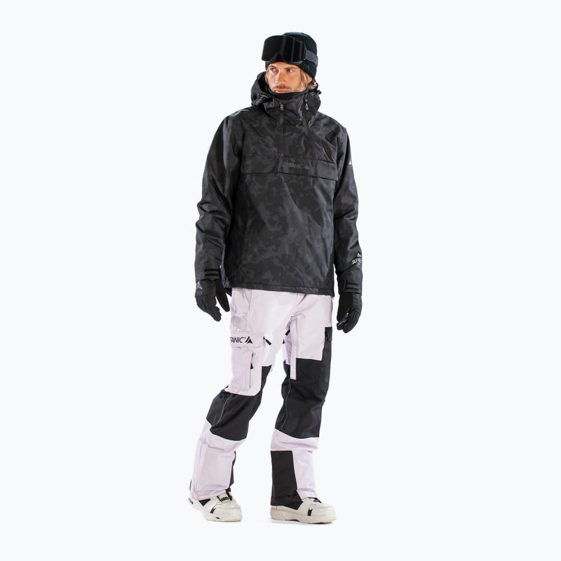 Kurtka snowboardowa męska Surfanic Whiteroom Map black 2