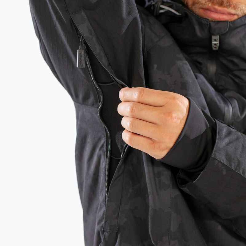 Kurtka snowboardowa męska Surfanic Whiteroom Map black 11