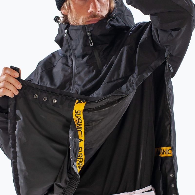Kurtka snowboardowa męska Surfanic Whiteroom Map black 14