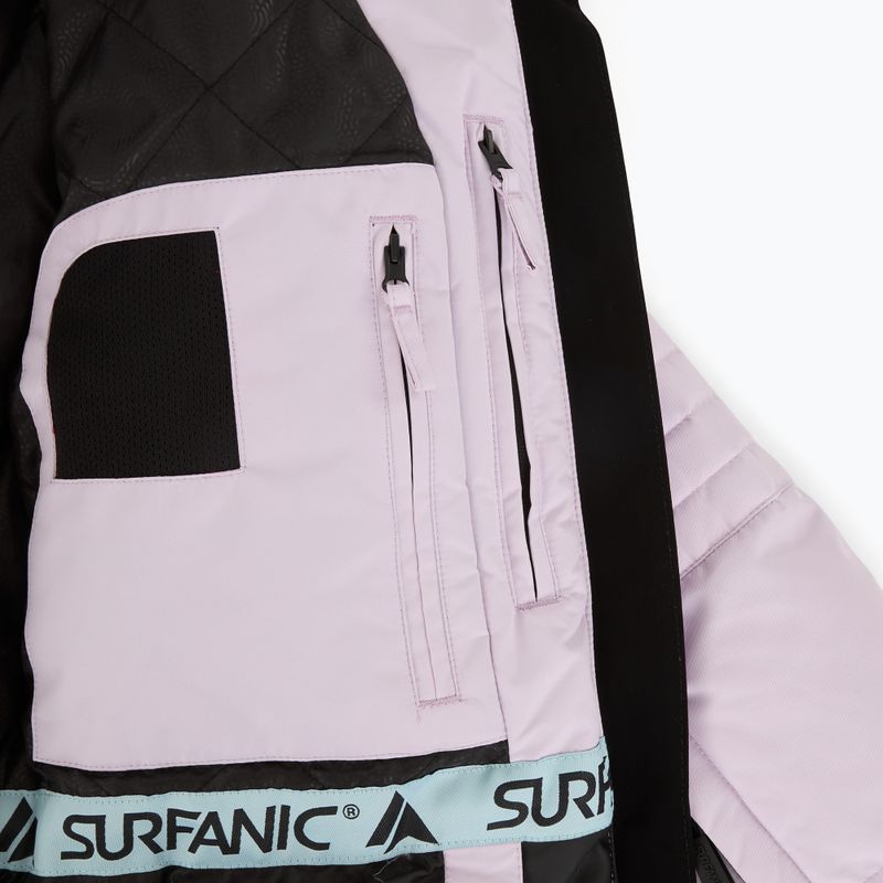 Kurtka narciarska damska Surfanic Luna Surftex ice lilac 8