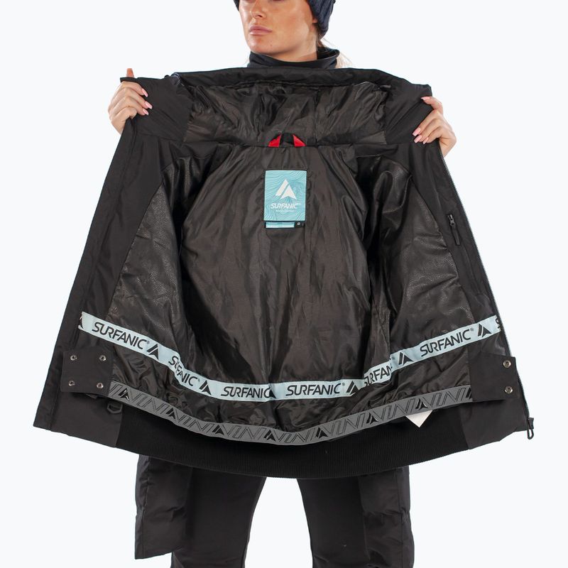 Kurtka snowboardowa damska Surfanic Venus black 13