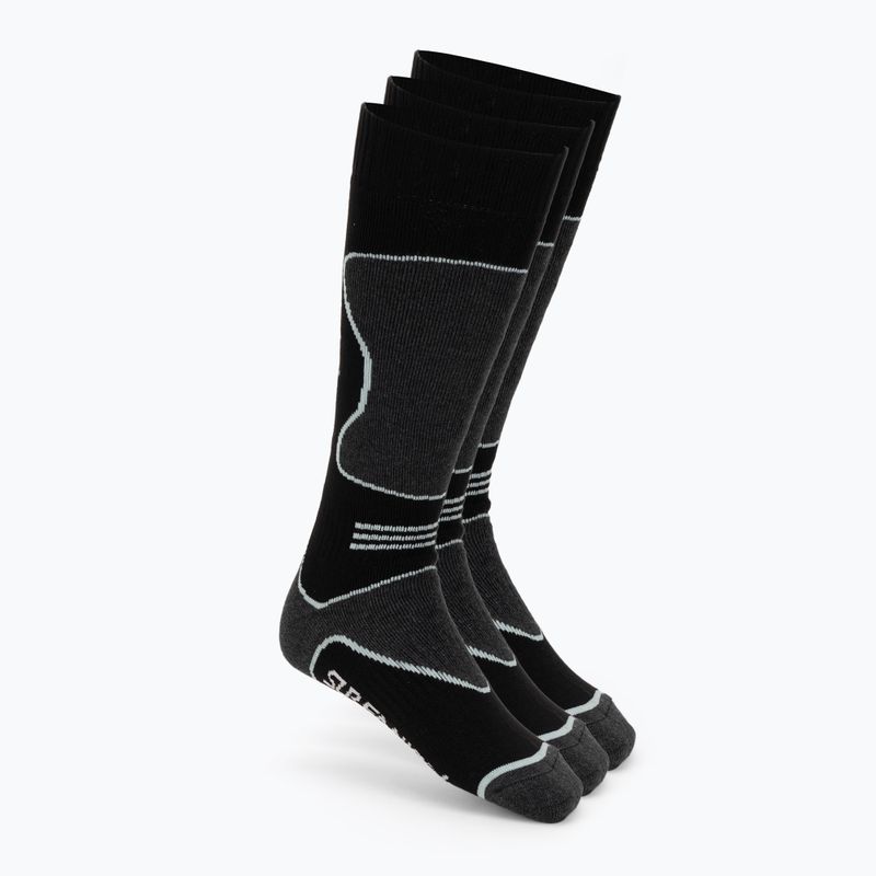 Skarpety narciarskie damskie Surfanic Pro Tech Plus 3Pk Sock black
