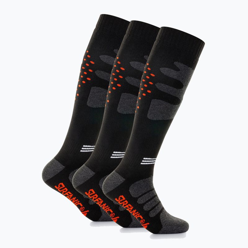Skarpety narciarskie Surfanic Pro Tech Plus 3 pak orange