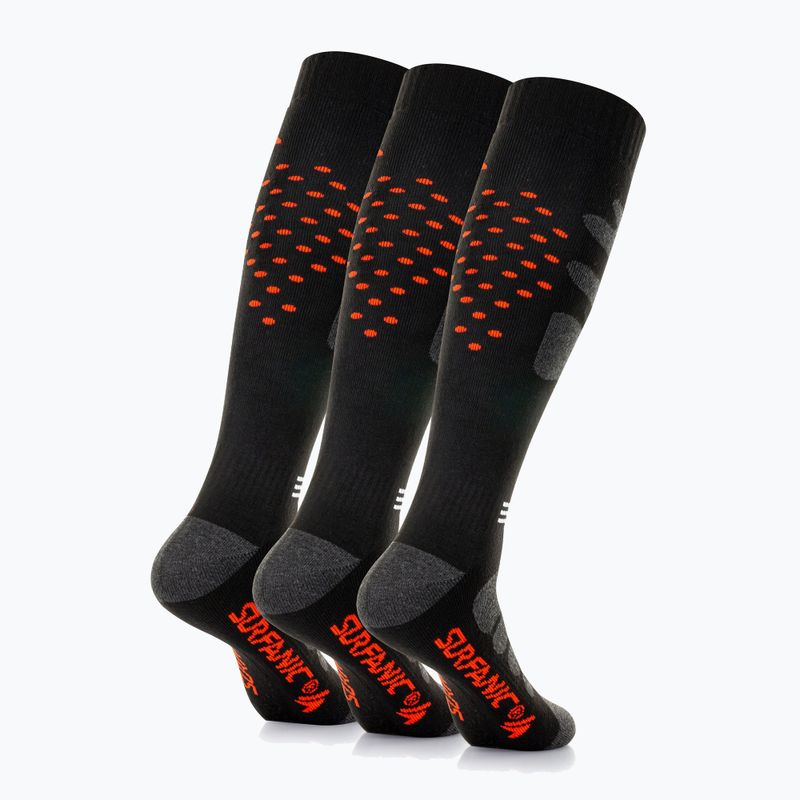 Skarpety narciarskie Surfanic Pro Tech Plus 3 pak orange 2