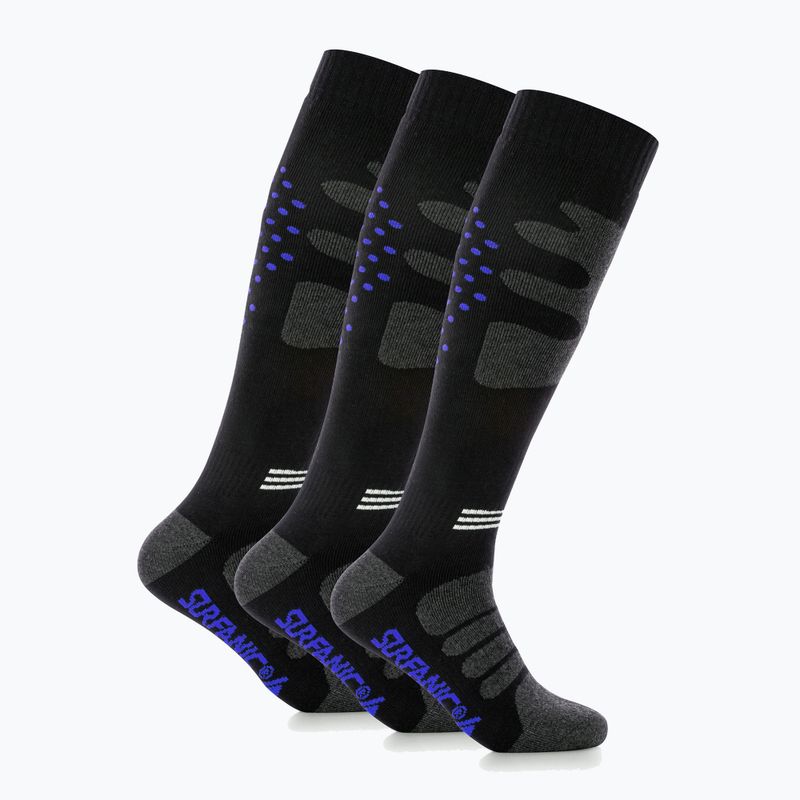 Skarpety narciarskie Surfanic Pro Tech Plus 3 pak brilliant blue
