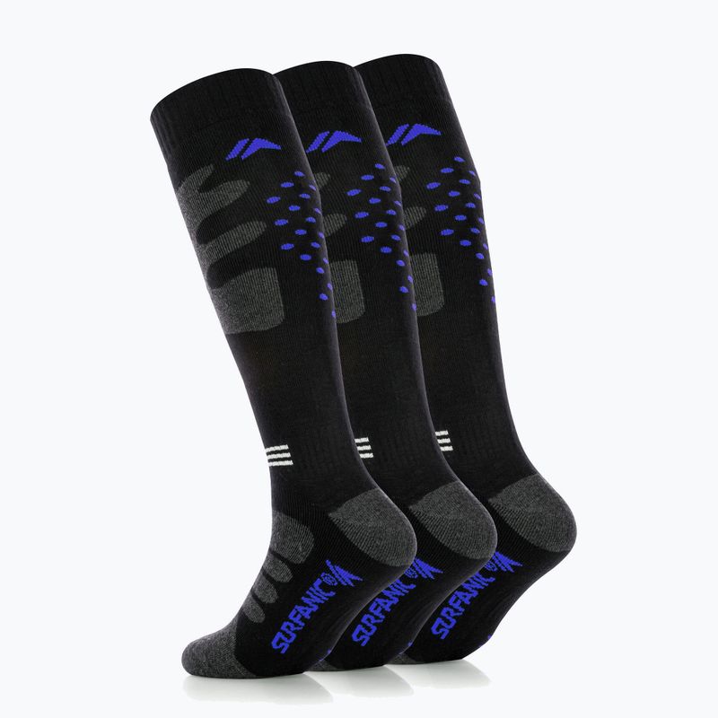 Skarpety narciarskie Surfanic Pro Tech Plus 3 pak brilliant blue 3