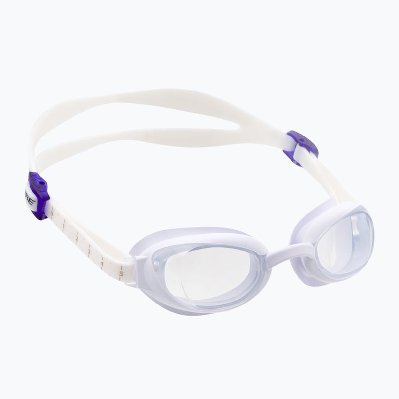 Okulary do pływania damskie Speedo Aquapure Female white/purple/clear