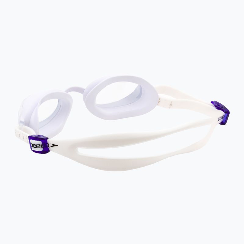 Okulary do pływania damskie Speedo Aquapure Female white/purple/clear 5