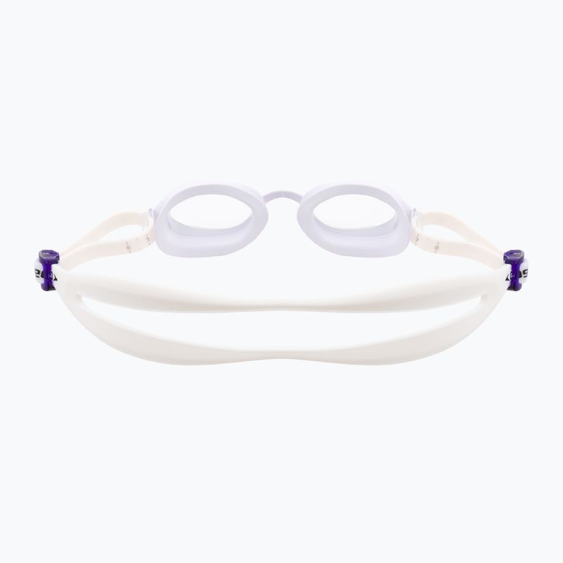 Okulary do pływania damskie Speedo Aquapure Female white/purple/clear 4