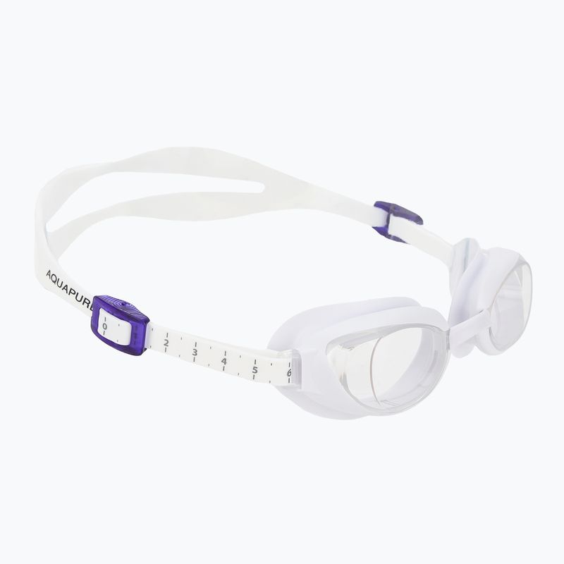 Okulary do pływania Speedo Aquapure white/clear 2