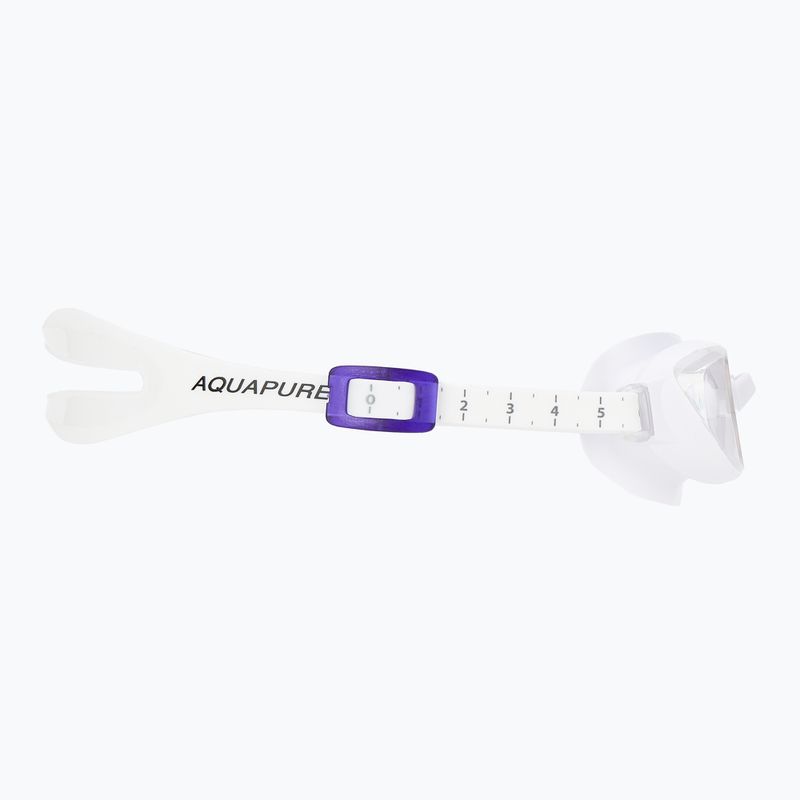 Okulary do pływania Speedo Aquapure white/clear 3