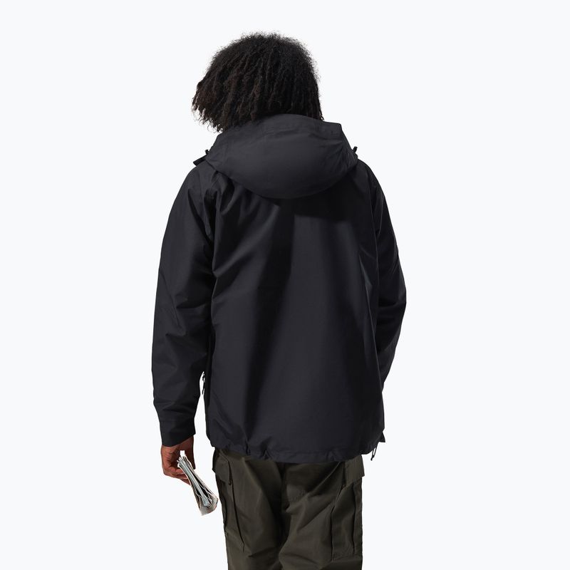 Kurtka przeciwdeszczowa męska Berghaus Paclite 2.0 Shell black/black 3
