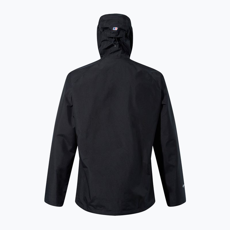 Kurtka przeciwdeszczowa męska Berghaus Paclite 2.0 Shell black/black 11