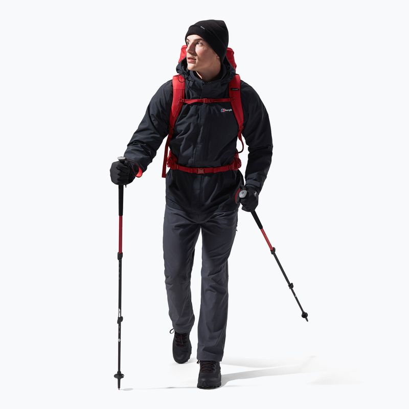 Kurtka przeciwdeszczowa męska Berghaus Hillwalker IA black/black 2