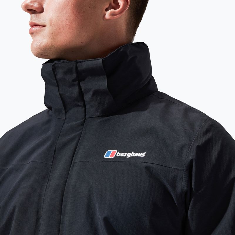 Kurtka przeciwdeszczowa męska Berghaus Hillwalker IA black/black 4