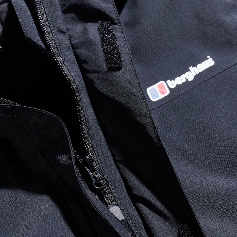 Kurtka przeciwdeszczowa męska Berghaus Hillwalker IA black/black 13