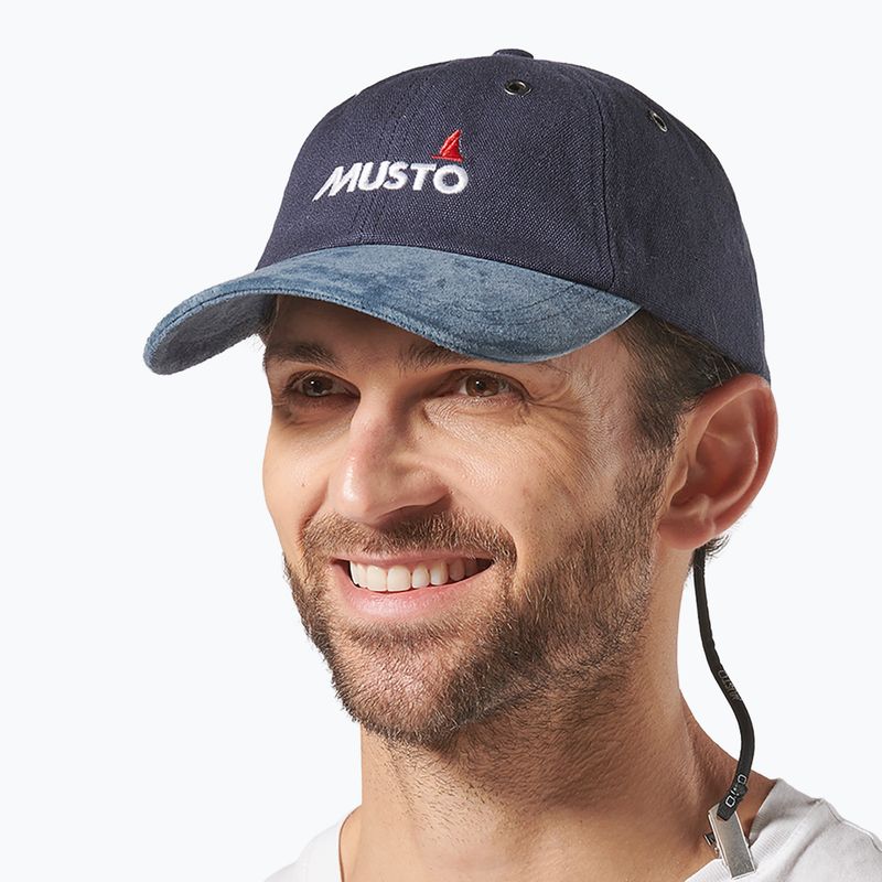 Czapka z daszkiem Musto Crew Cap treu navy 3