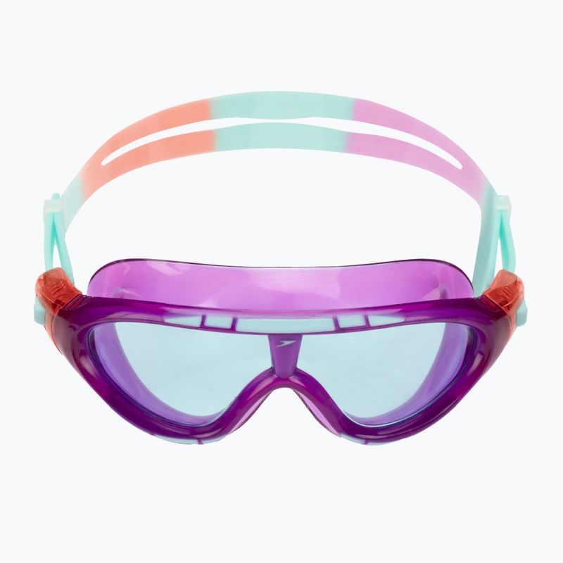 Maska do pływania dziecięca Speedo Biofuse Rift Junior orchid/soft coral/peppermint 2