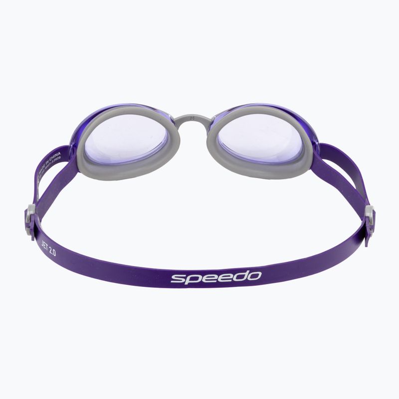 Okulary do pływania Speedo Jet 2.0 purple/grey 4